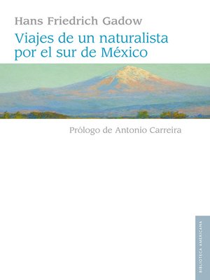 cover image of Viajes de un naturalista por el sur de México
